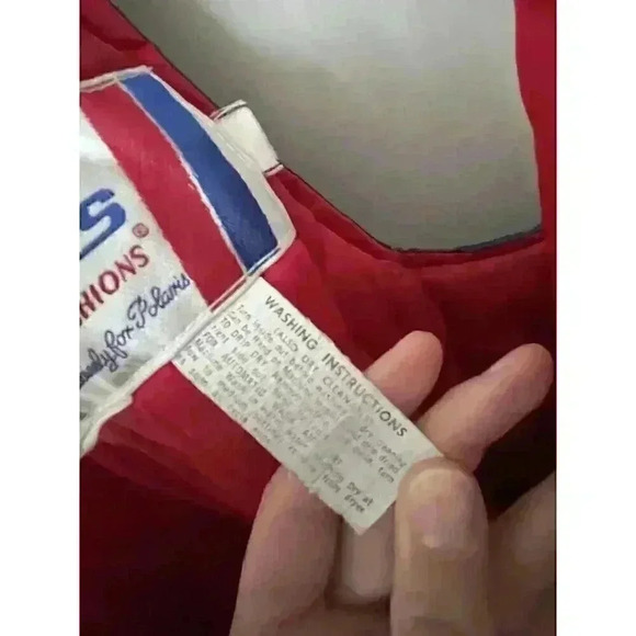 Vintage 1970s Polaris 2 Piece Snow Suit Mens Size Medium - Picture 10 of 16